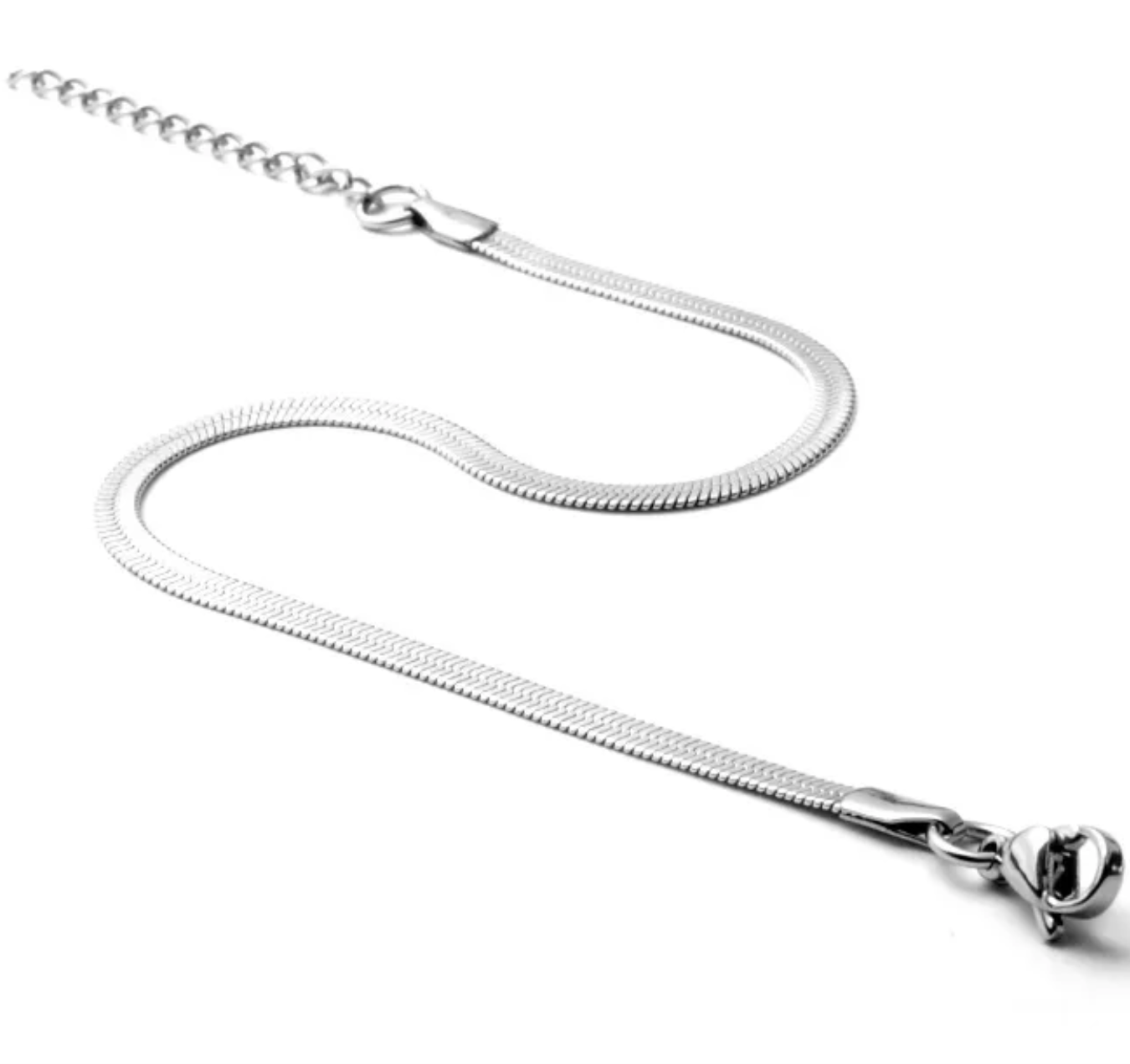 Asti | Pulsera de acero inoxidable 316L estilo panza de serpiente