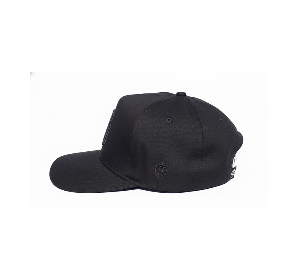 Black snapback