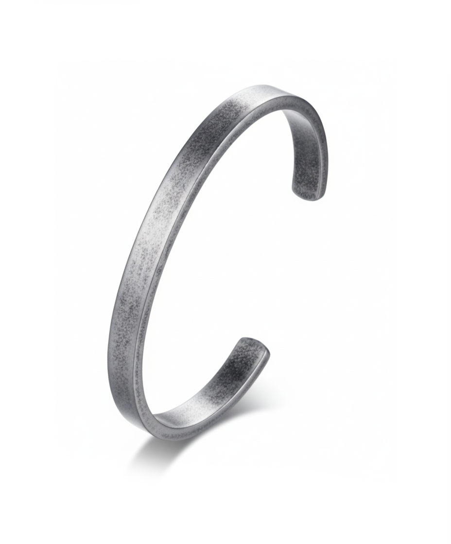 Brazalete Agira de acero quirúrgico para hombre MONAK