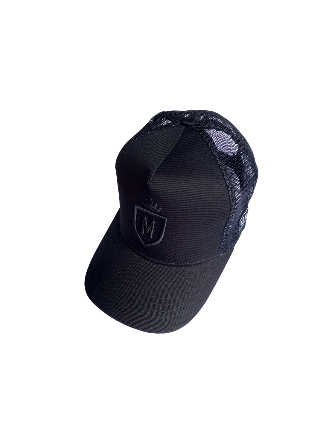 Gorra trucker negra con malla para hombre MONAK