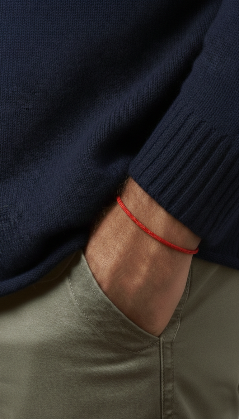 Pulsera Fortuna de acero MONAK, vista lateral