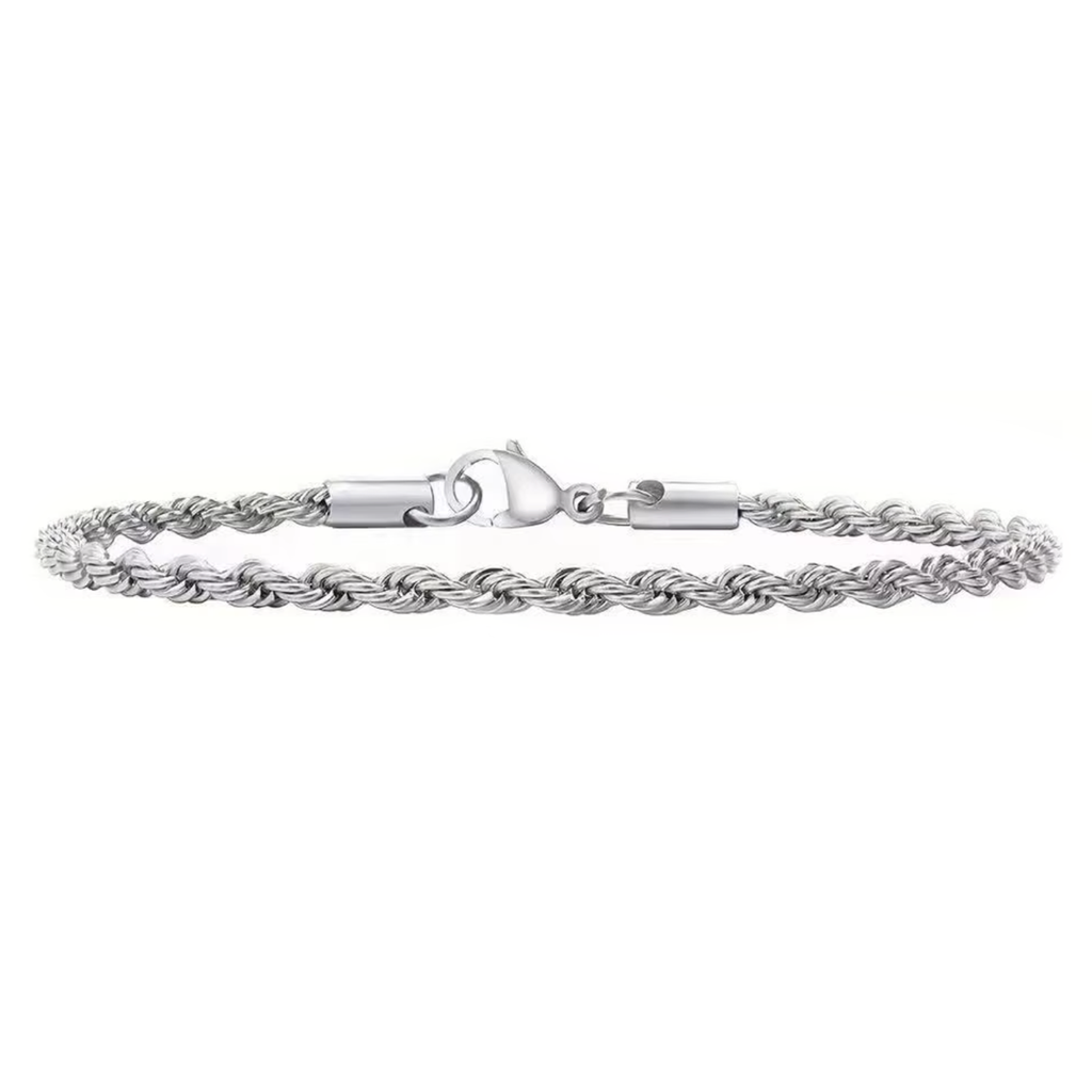 Pulsera Bangalore de acero MONAK, vista de detalle
