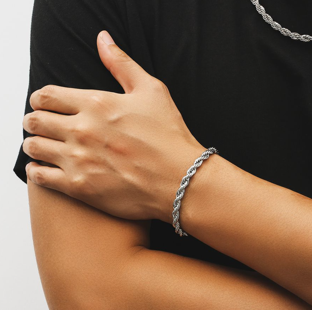 Detalle del tejido de la pulsera Bangalore MONAK