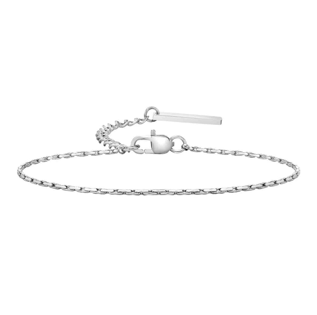 Pulsera Verona fina de acero quirúrgico de 1,2 mm MONAK